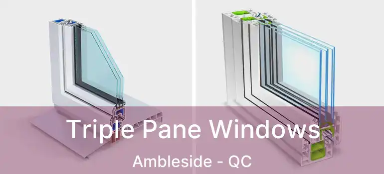  Triple Pane Windows Ambleside - QC