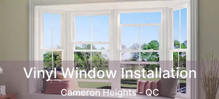  Vinyl Window Installation Cameron Heights - QC