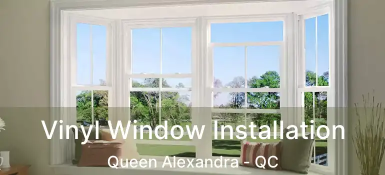  Vinyl Window Installation Queen Alexandra - QC