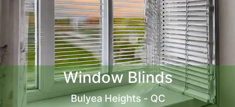  Window Blinds Bulyea Heights - QC