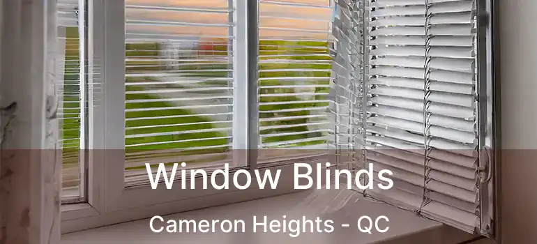  Window Blinds Cameron Heights - QC