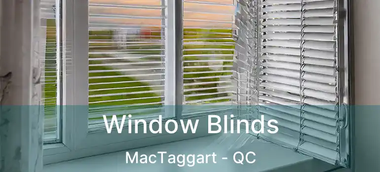  Window Blinds MacTaggart - QC