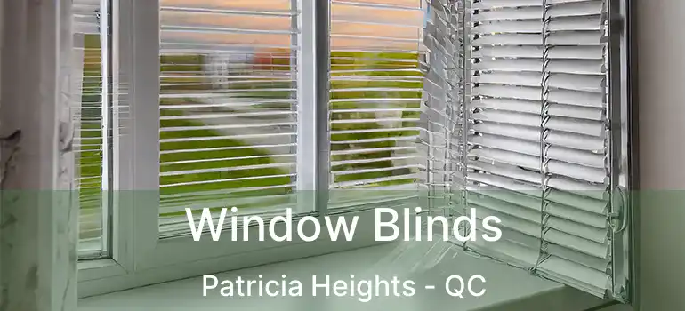  Window Blinds Patricia Heights - QC
