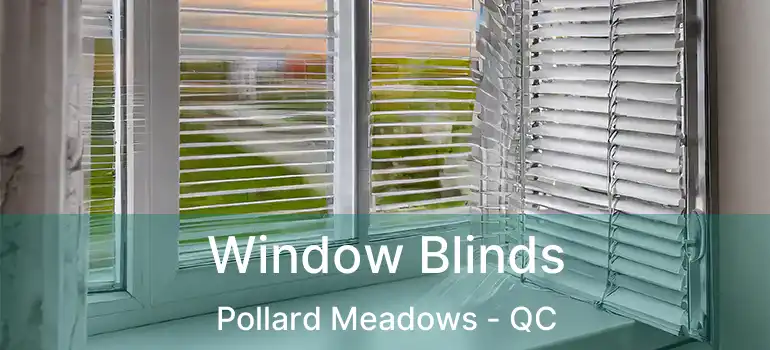 Window Blinds Pollard Meadows - QC