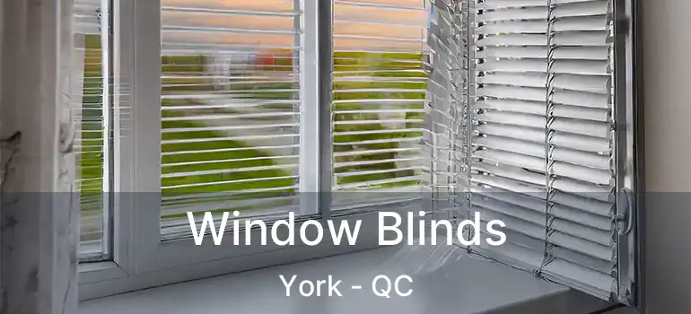  Window Blinds York - QC