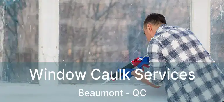  Window Caulk Services Beaumont - QC