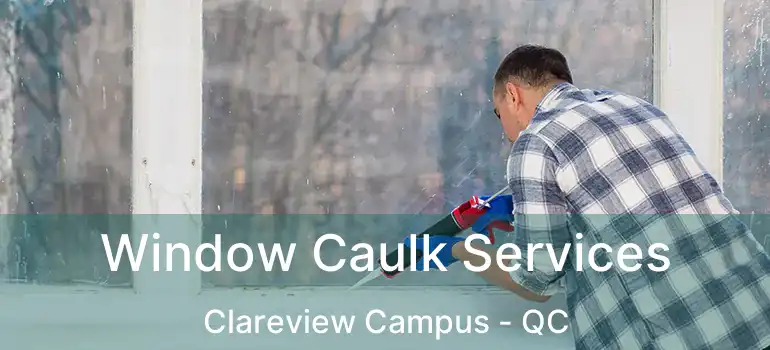  Window Caulk Services Clareview Campus - QC