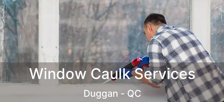  Window Caulk Services Duggan - QC