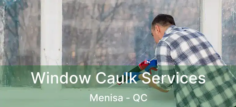  Window Caulk Services Menisa - QC