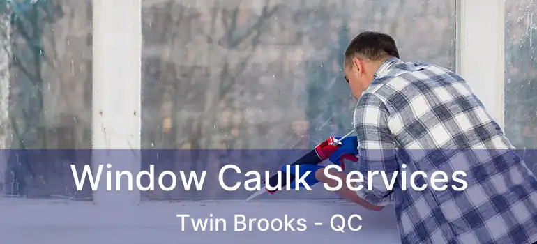  Window Caulk Services Twin Brooks - QC