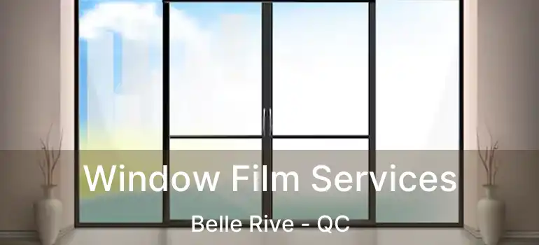  Window Film Services Belle Rive - QC