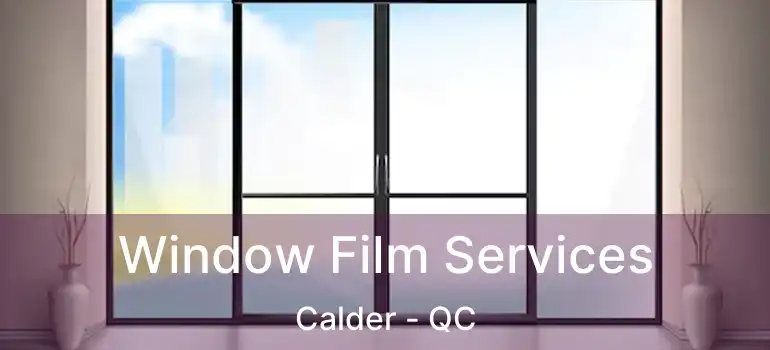  Window Film Services Calder - QC