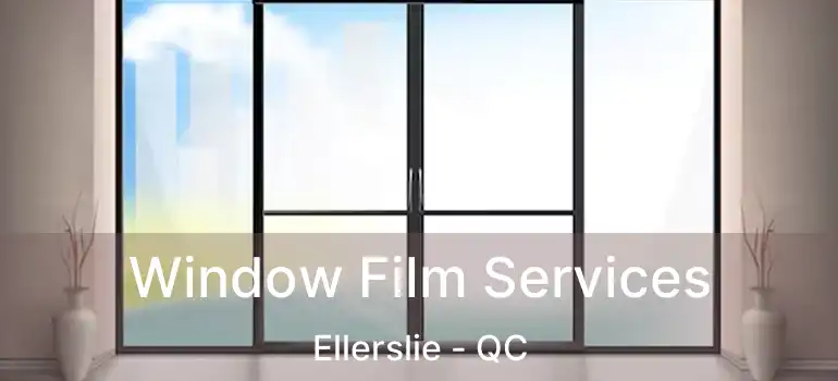  Window Film Services Ellerslie - QC