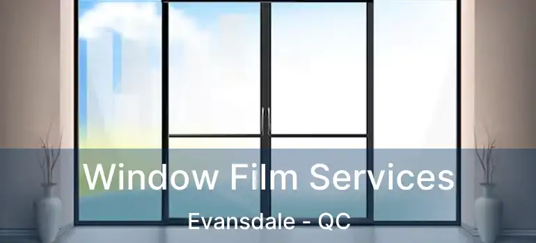  Window Film Services Evansdale - QC