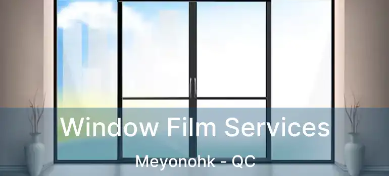  Window Film Services Meyonohk - QC