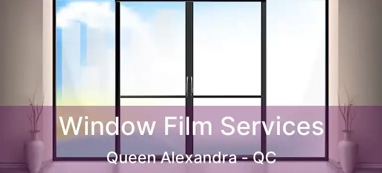  Window Film Services Queen Alexandra - QC