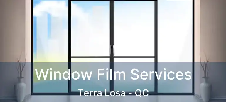  Window Film Services Terra Losa - QC