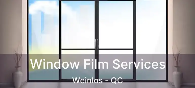 Window Film Services Weinlos - QC