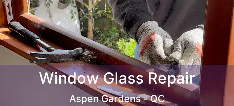 Window Glass Repair Aspen Gardens - QC