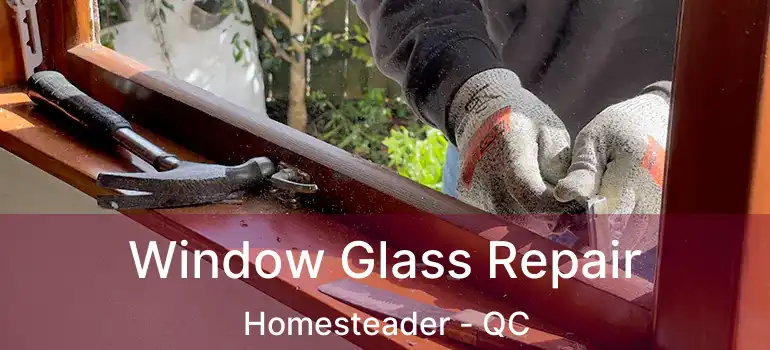  Window Glass Repair Homesteader - QC