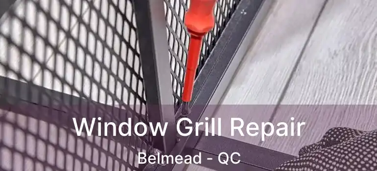  Window Grill Repair Belmead - QC
