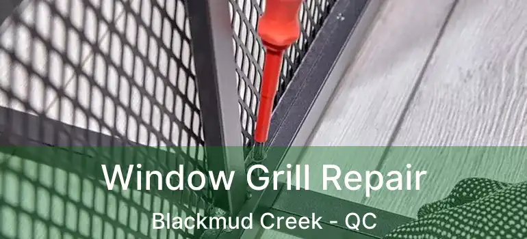  Window Grill Repair Blackmud Creek - QC