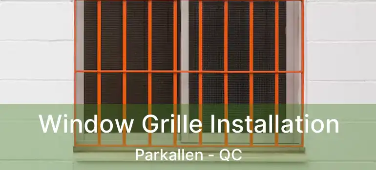  Window Grille Installation Parkallen - QC