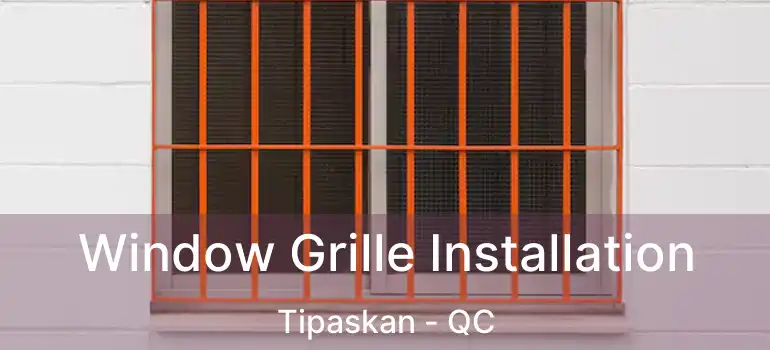  Window Grille Installation Tipaskan - QC