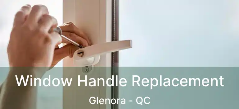  Window Handle Replacement Glenora - QC