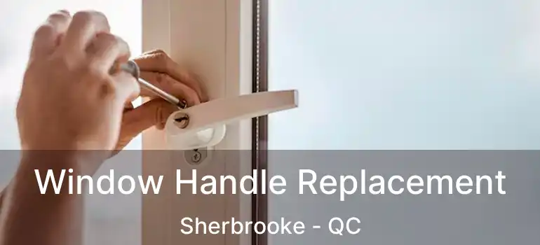  Window Handle Replacement Sherbrooke - QC