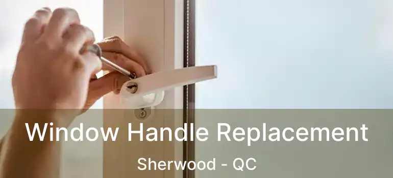  Window Handle Replacement Sherwood - QC