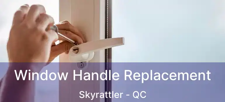  Window Handle Replacement Skyrattler - QC