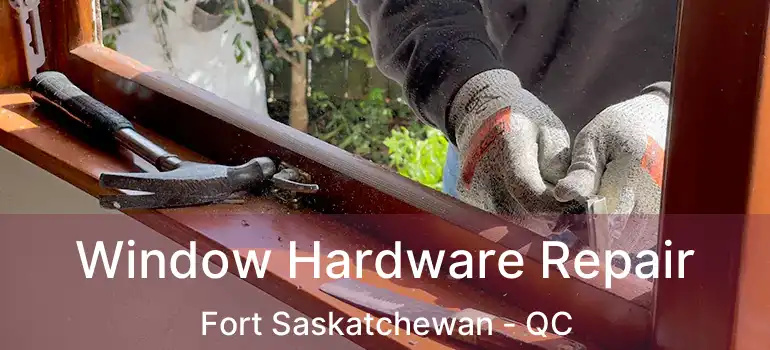  Window Hardware Repair Fort Saskatchewan - QC