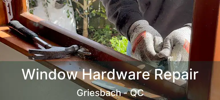  Window Hardware Repair Griesbach - QC