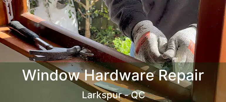  Window Hardware Repair Larkspur - QC