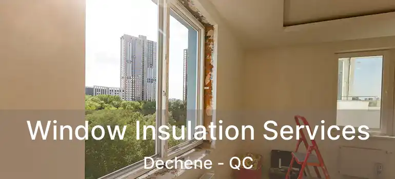  Window Insulation Services Dechene - QC