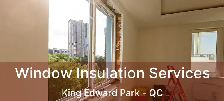  Window Insulation Services King Edward Park - QC