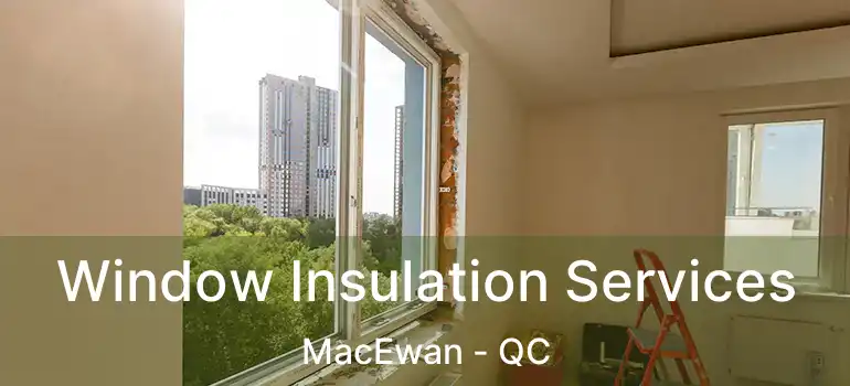  Window Insulation Services MacEwan - QC