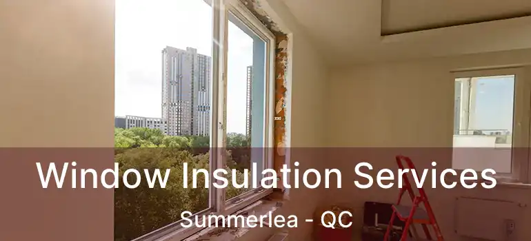  Window Insulation Services Summerlea - QC