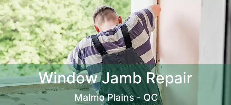  Window Jamb Repair Malmo Plains - QC