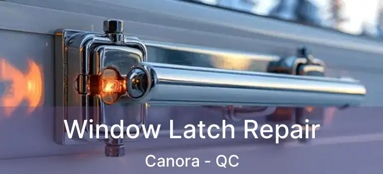  Window Latch Repair Canora - QC