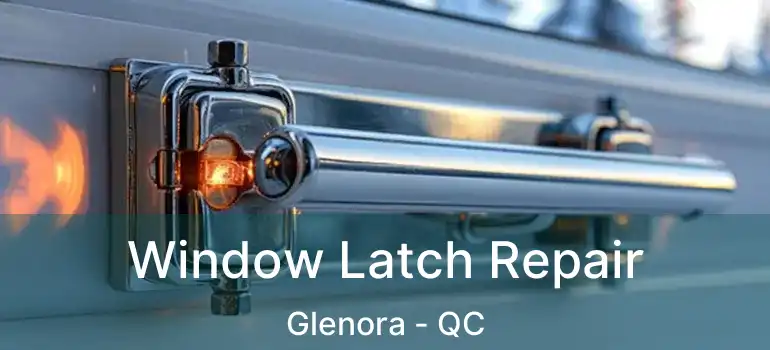  Window Latch Repair Glenora - QC