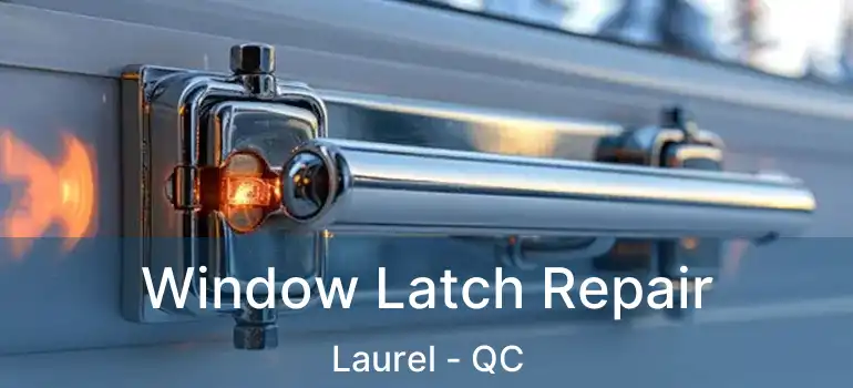  Window Latch Repair Laurel - QC