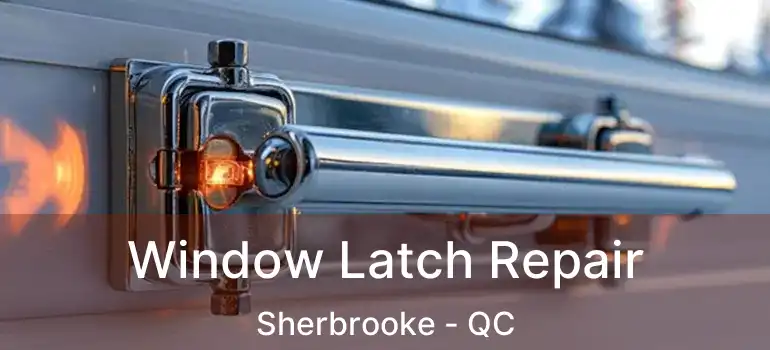  Window Latch Repair Sherbrooke - QC