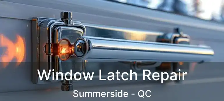  Window Latch Repair Summerside - QC