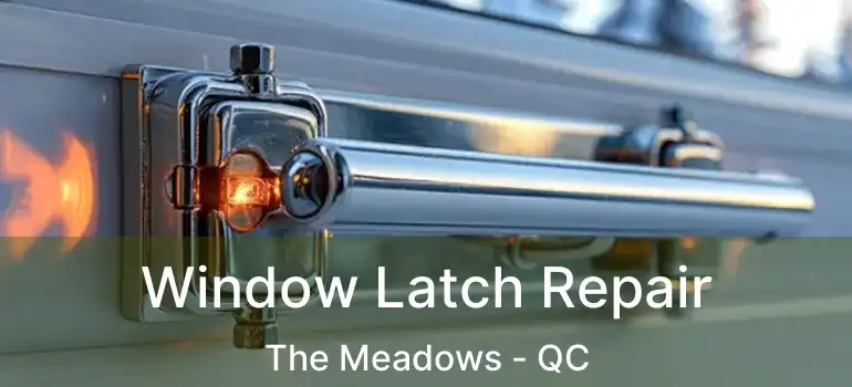  Window Latch Repair The Meadows - QC