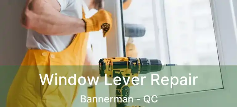  Window Lever Repair Bannerman - QC