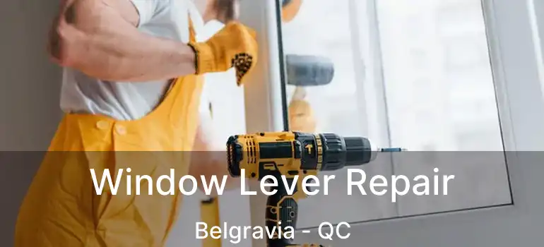  Window Lever Repair Belgravia - QC