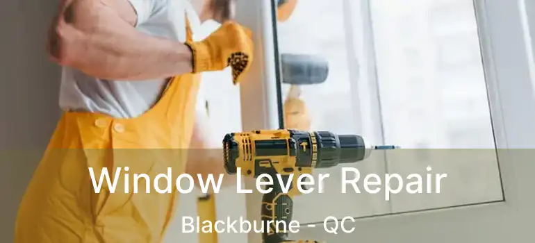  Window Lever Repair Blackburne - QC