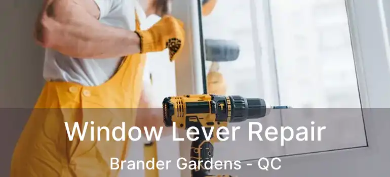  Window Lever Repair Brander Gardens - QC